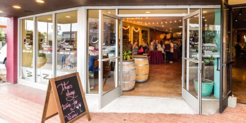 Gianni Buonomo Vintners tasting room entrance